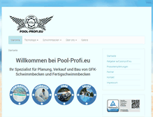 Tablet Screenshot of gfk-pool.eu
